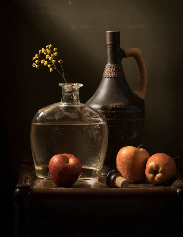 Этюд с яблокамиphoto preview