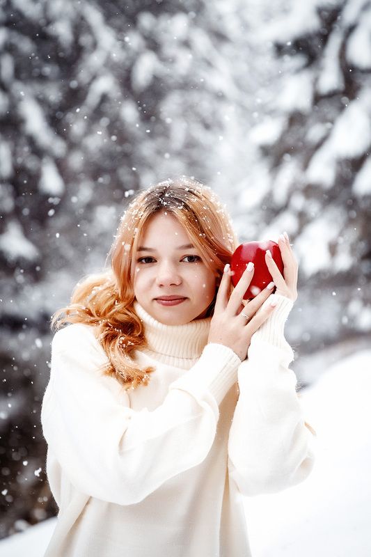 Зимнее яблокоphoto preview