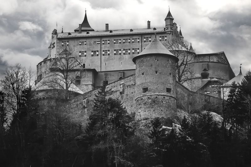 hohenwerfen castle, austria Hohenwerfen Castle, Austriaphoto preview