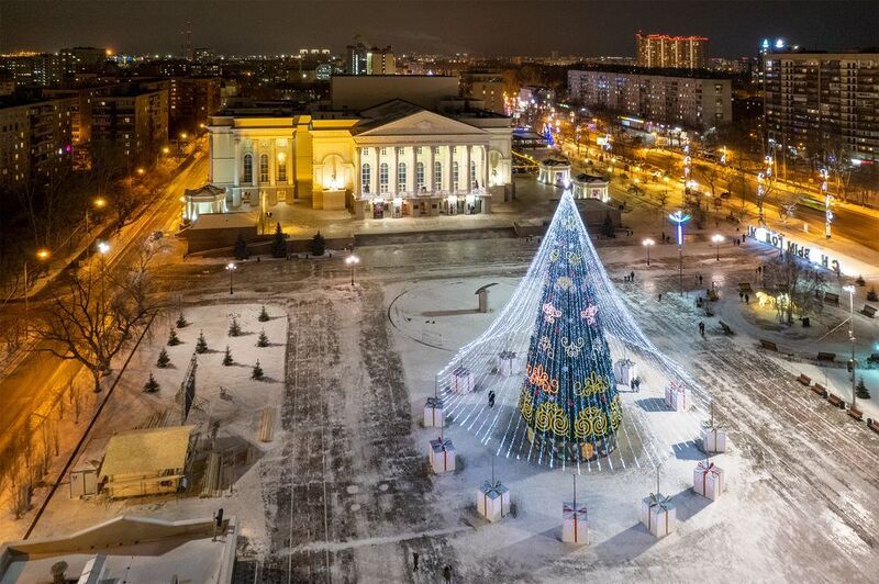 Площадь 400-летия. Тюмень.photo preview