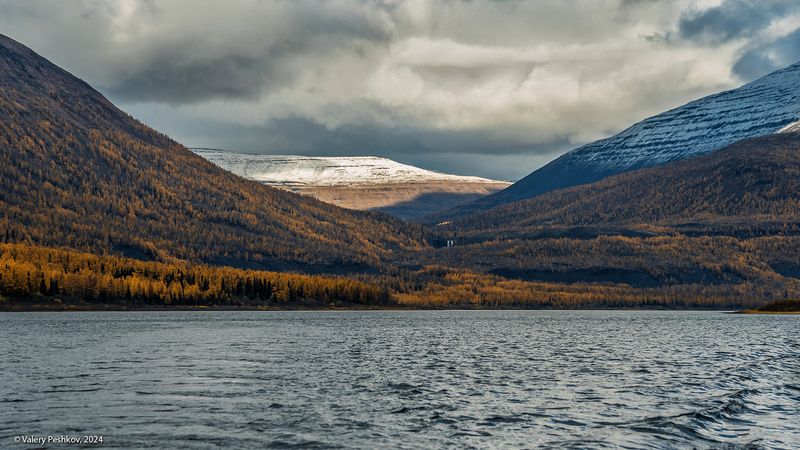 озеро дюпкун, плато путорана, осень, курейка, предзимье, лиственницы, таймыр, заполярье, владимир коваль Дюпкун, дорога домойphoto preview