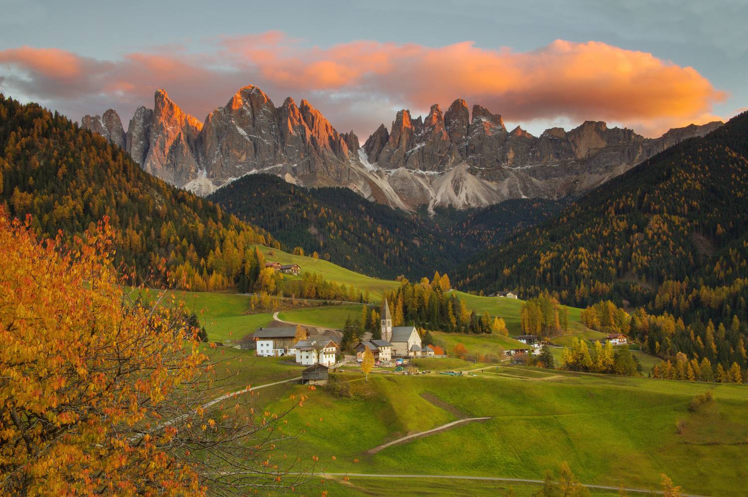 горы, пейзаж, облака, , осень, вечер, Мурзинов Виктор