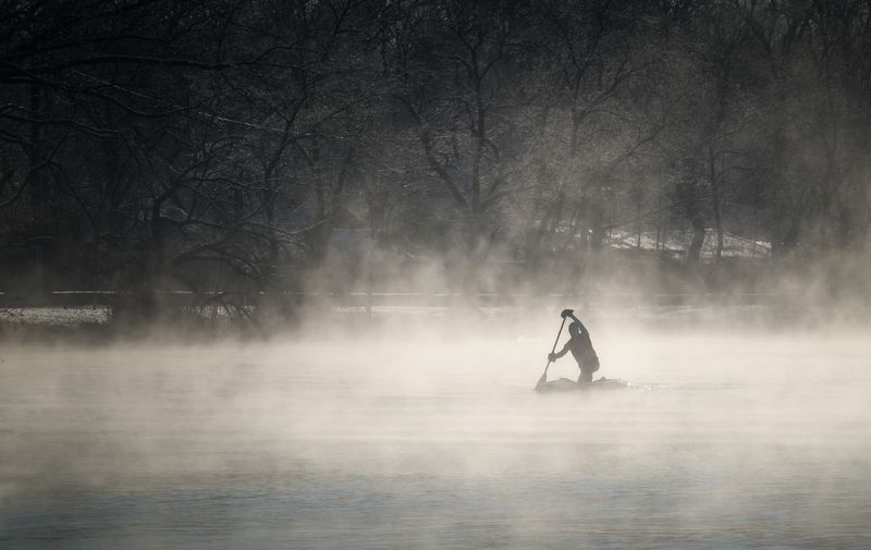 В дымке над водою, в ледяной росе..photo preview