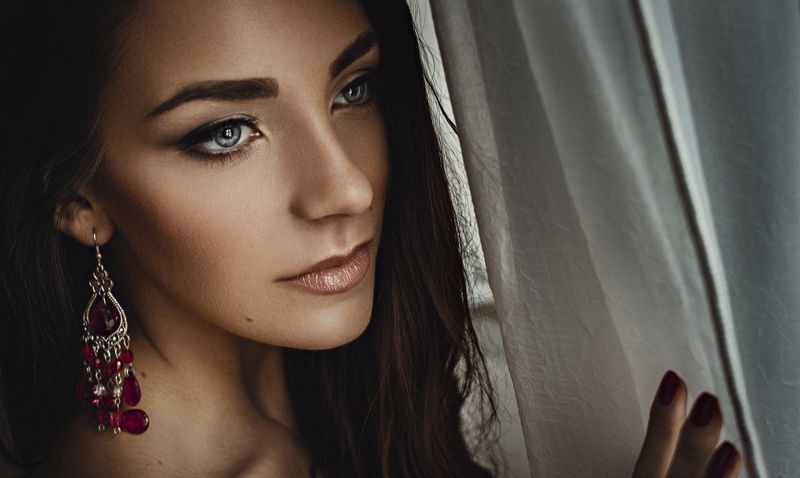 portrait, woman, model, headshot, beauty, beautiful, inspiration Expectation photo preview