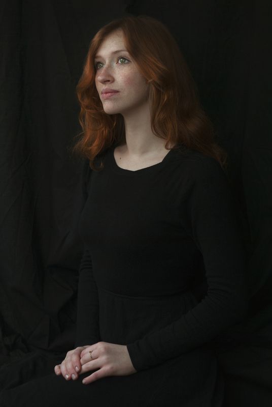 портрет, девушка, рыжая, portrait, girl, ginger, redhair Мариphoto preview