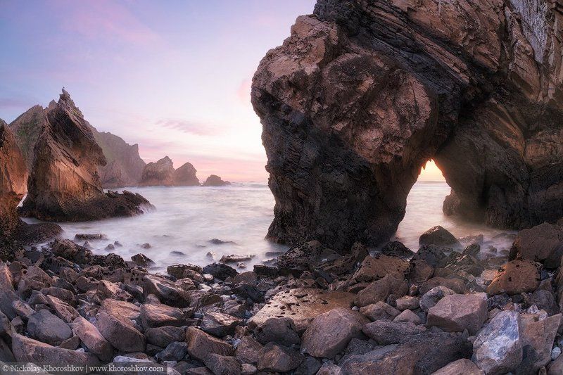 Atlantic ocean, Portugal, Ursa, Атлантика, Пейзаж, Португалия Сумеркиphoto preview
