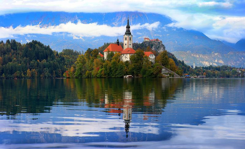 bled, slovenia, alps, lake, словения, блед, озеро, озеро блед, альпы, юлийские альпы, остров, остров блед Остров Бледphoto preview
