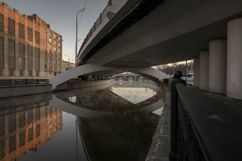 Новолефортовский мост на Яузеphoto preview