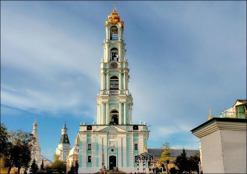 город, архитектура, сергиев посад, храм, религия, христианство, Свято Троицкая Сергиева Лавра. Колокольняphoto preview