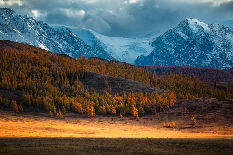 Горы, Хребет, Алтай, Осень Северо-Чуйский хребетphoto preview