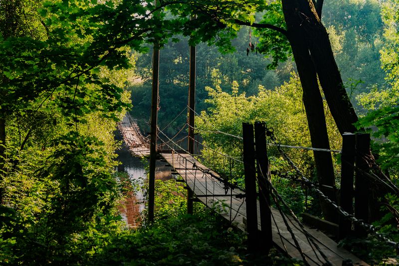 Уютный мостик фото превью