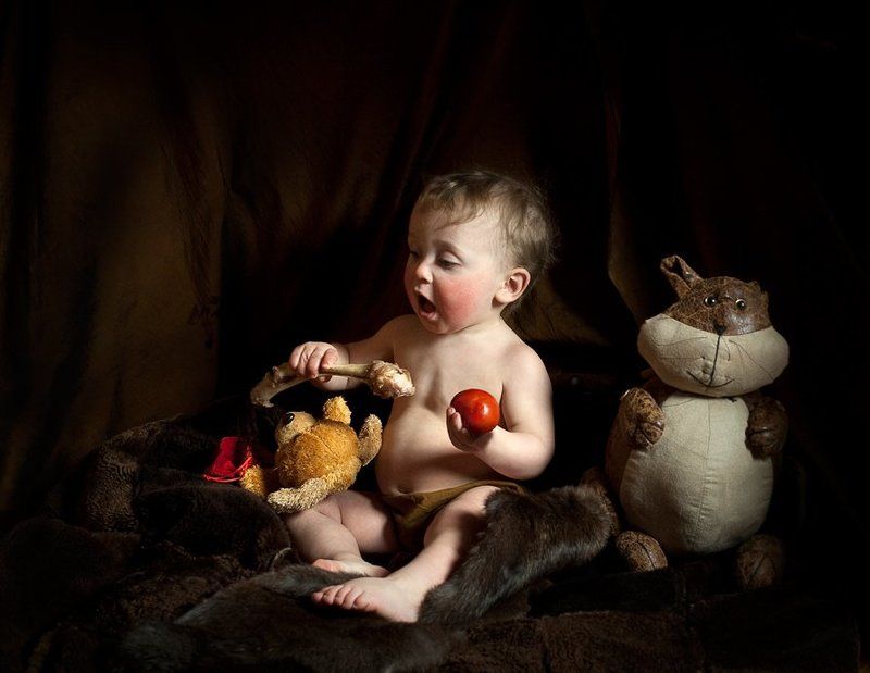 марк шамота, баранья кость Пещерный ребенокphoto preview