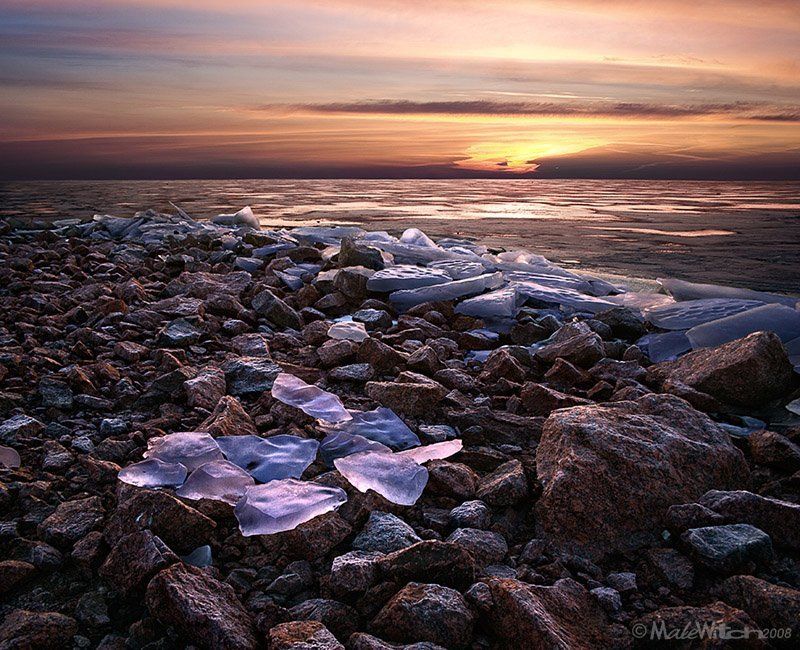 лёд, камень, пейзаж, зима, закат, природа, nature, landscape, ice, winter, sunset, stone Ice ,Fire &Stonephoto preview
