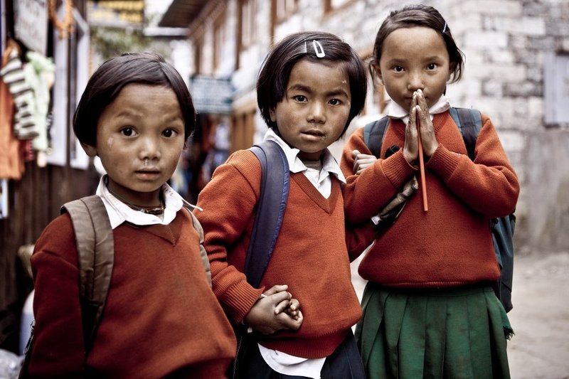 nepal,непал namaste!photo preview