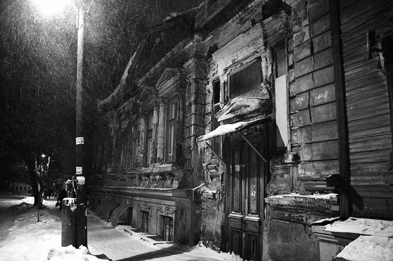 город, зима, бедность, память Давно забытое...photo preview