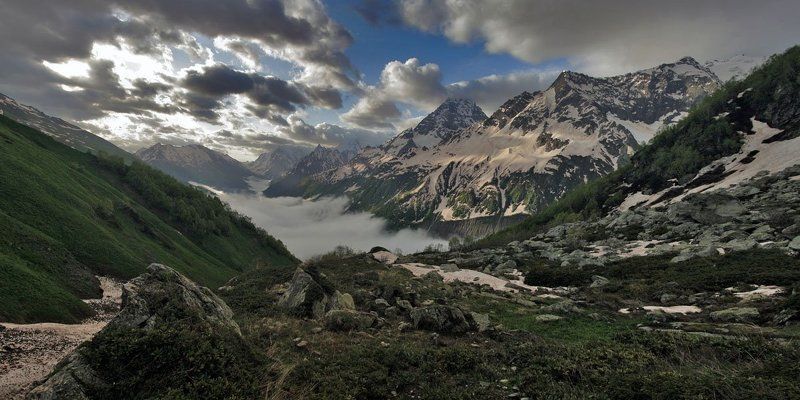 алибек, домбай Ущелье Алибекphoto preview