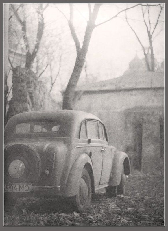 город, москвич, дворик, монокль Московский дворик, 70\'photo preview