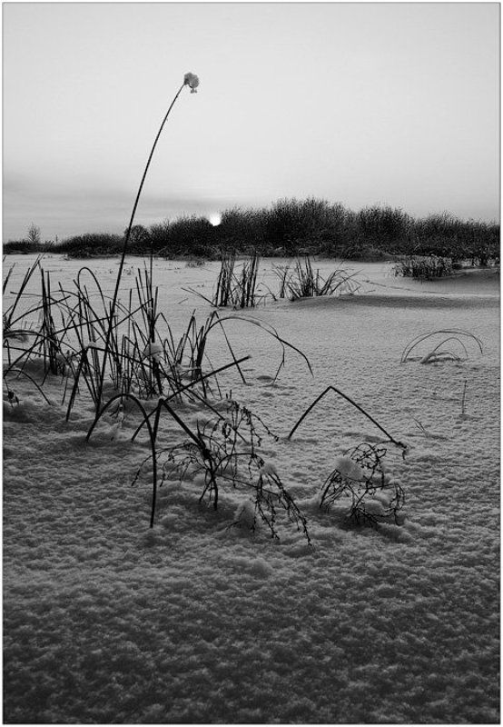 зима, снег, ока ***photo preview