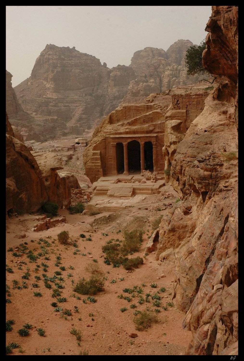 Card from Petra .... Автор: Дмитрий Г. петра, иордания, Дмитрий Г.