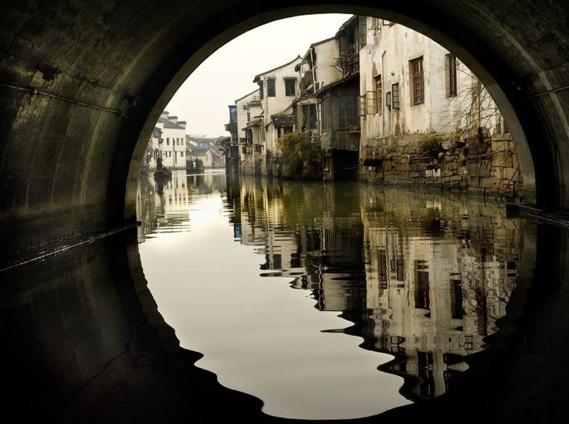 китай, сучжоу, китайская венеция, мост Китайская Венецияphoto preview