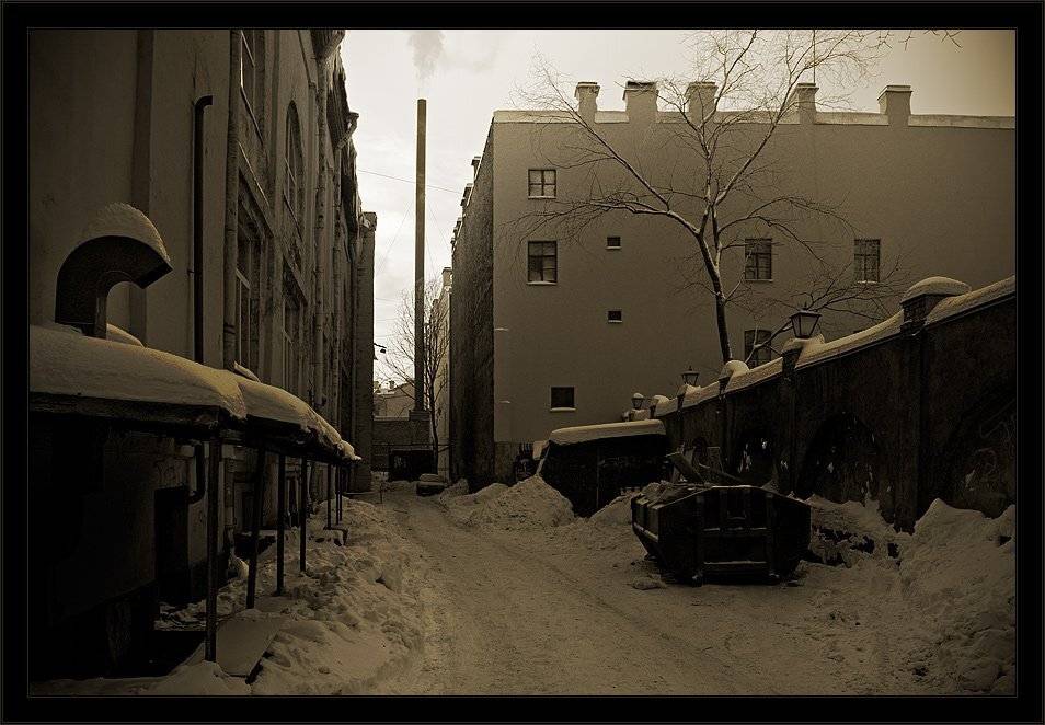 петербург, центр, дворы, чб, Kirill Shapovalov