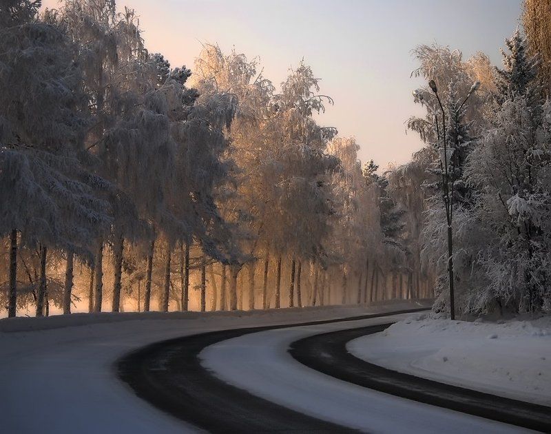 иртыш,зима Морозный денекphoto preview