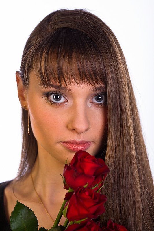 девушка, взгляд, глаза О взглядах...photo preview