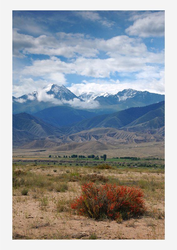 киргизия, иссык-куль, горы Разноцветная Киргизия №2photo preview