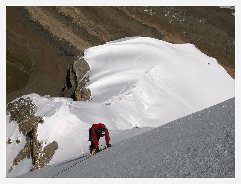 тянь-шань, альпинизм, экспедиция, пик шахтеров украины Предпоследние метрыphoto preview