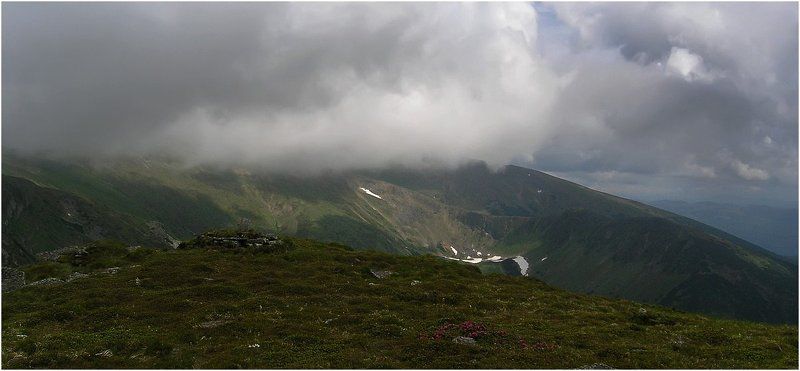 карпаты Встреча с облакамиphoto preview