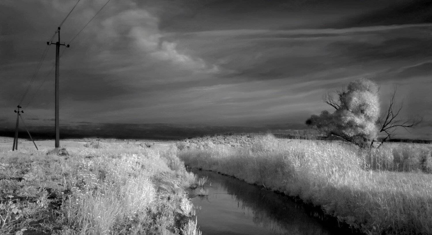 циркуны, инфракрасный, пейзаж, утро, kiri2482