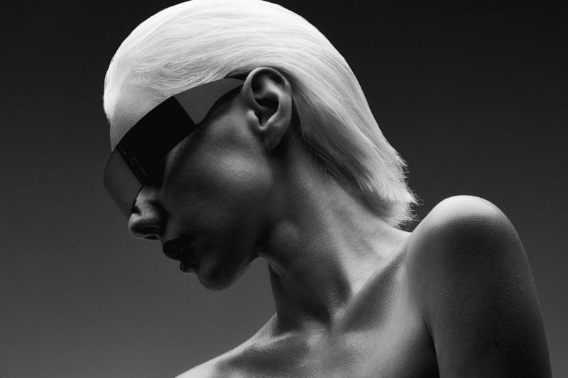 Арт, Портрет, Черно-Белое, Черное, Белое, Женщина, Волосы, Кожа, Woman, Hair, Art, Portrait, BW, Skin, White, Black, Artphoto, Style, Model, Skin, Glass, Lips, Губы, Очки, Модель, Студия, Studio ***photo preview