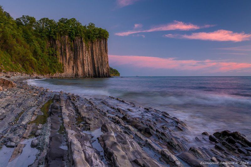море Вечер у скалы Киселёва... фото превью