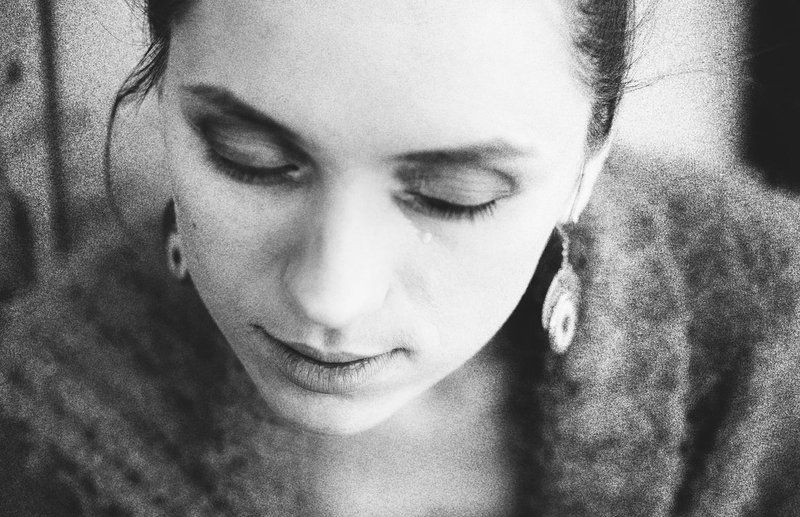 Портрет, девушка Слезаphoto preview