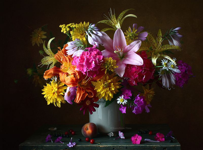 натюрморт, цветы, лето, июль июль 24-го фото превью