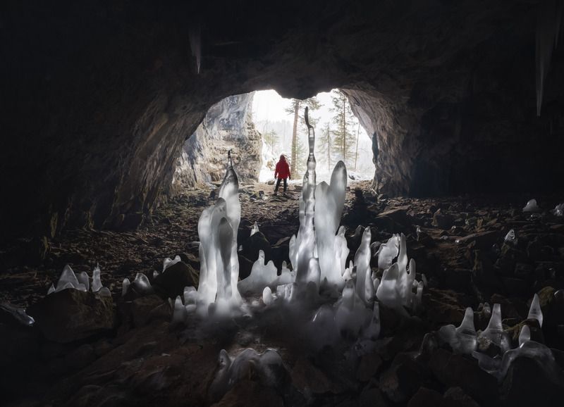 макаракский гроты кемерово кия Замерзшие слезы Берикульских гротов…  Frozen tears of Berikul grottoes...photo preview