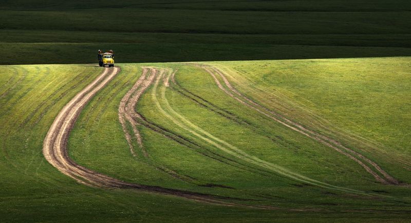 Yellow truckphoto preview