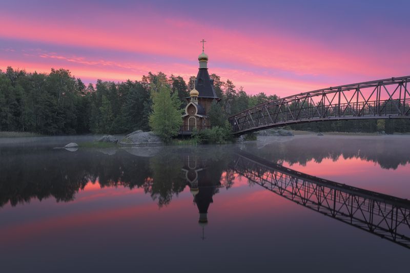 Рассвет на Вуоксеphoto preview