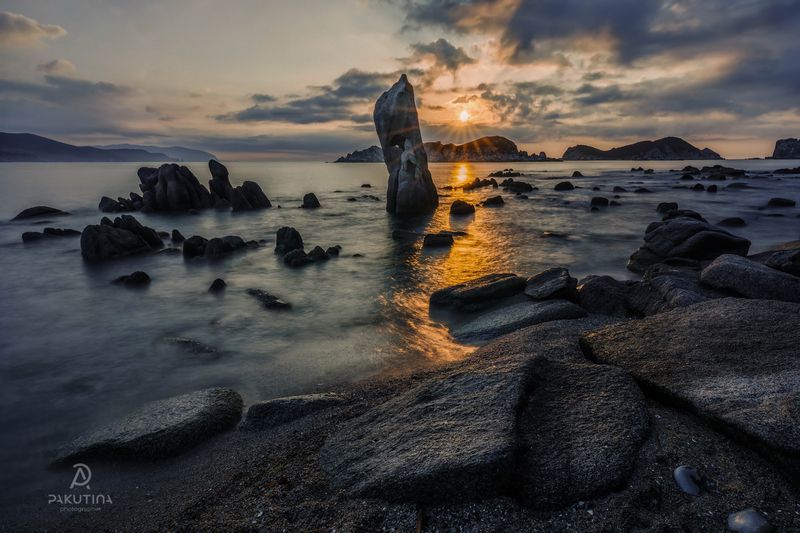 приморье, триозерье, бухта, находка, японское море, пейзаж Бухта Триозерье. Приморский крайphoto preview