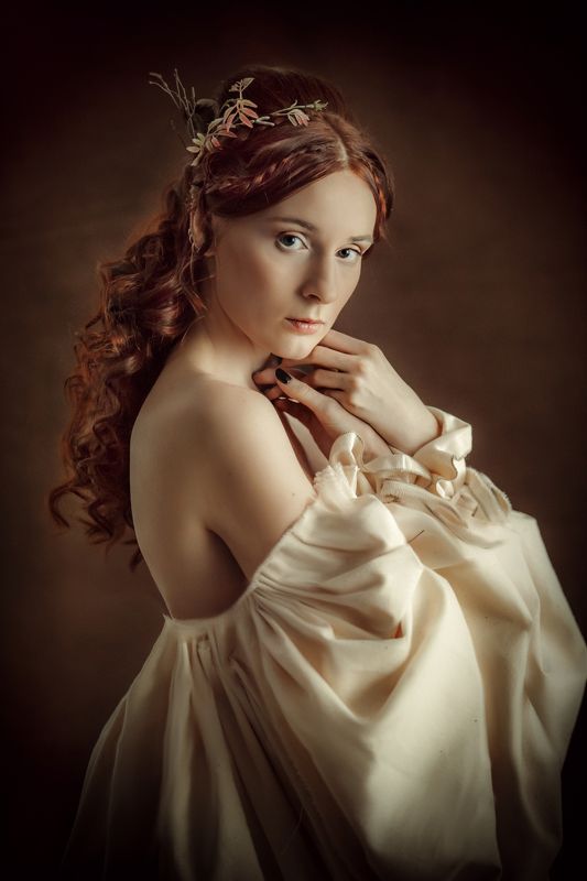 Арт, Девушка, Ретро, Фотокартина Анастасияphoto preview