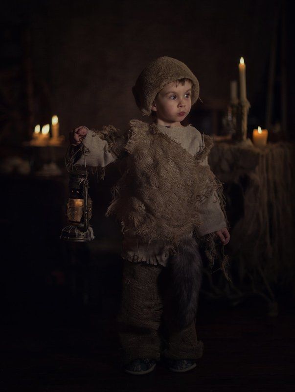 портрет, мальчик, домовой, баловник, ребенок Домовенок Гришаphoto preview