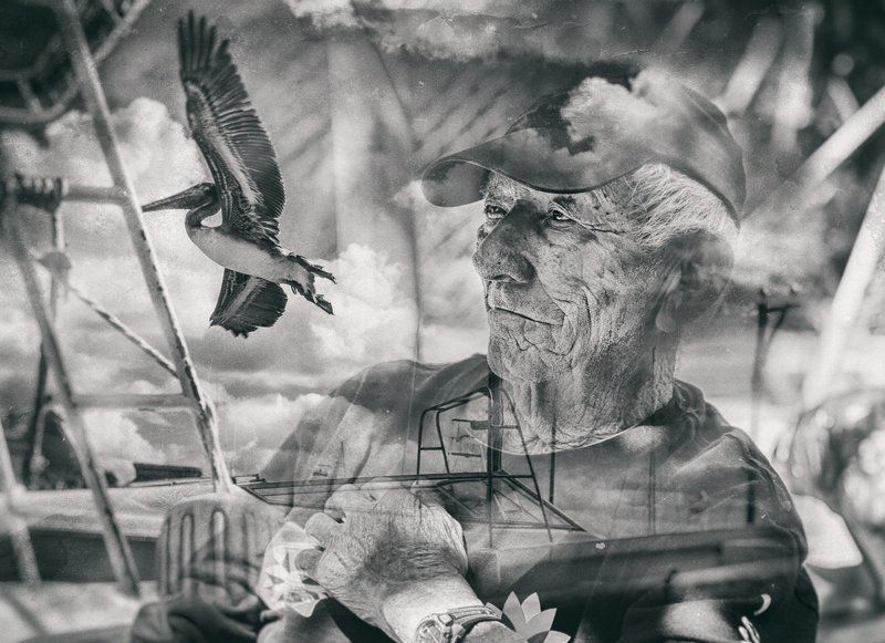 рыбак рыбака, старик и море, старый рыбак Старик и ...photo preview