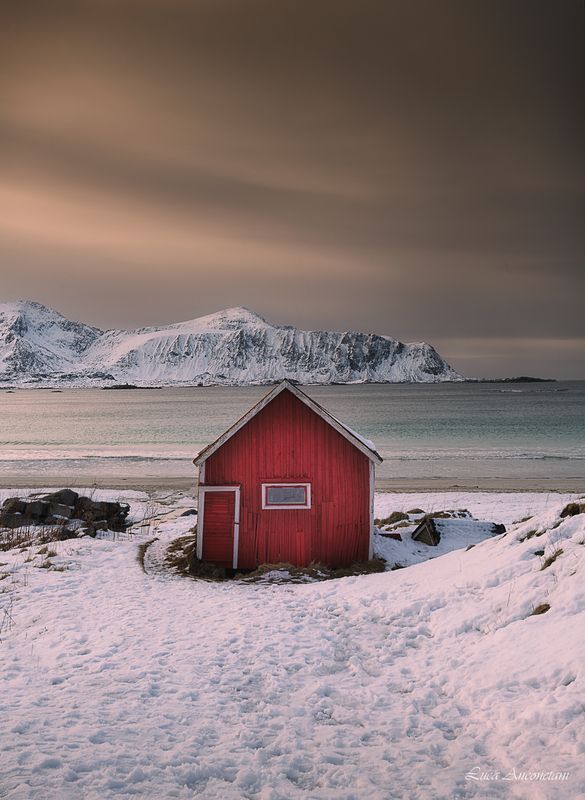 lofoten norway travel snow winter landscape Lofoten islands фото превью