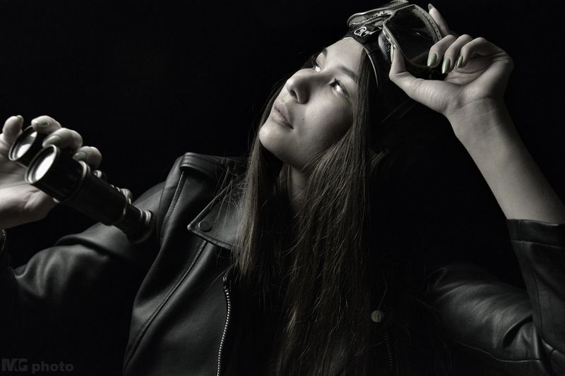 Girl-pilot #01photo preview