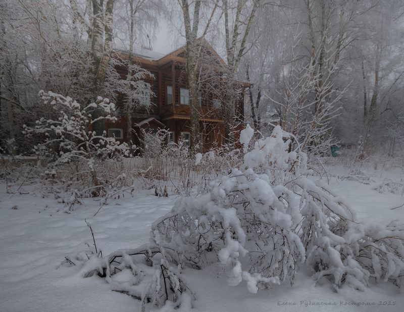 кострома, март,город, улица, архитектура Тишина.Март. Всю ночь шёл снег... фото превью