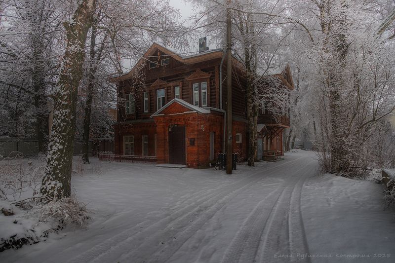 кострома, март,город, улица, архитектура Тишина. Март фото превью