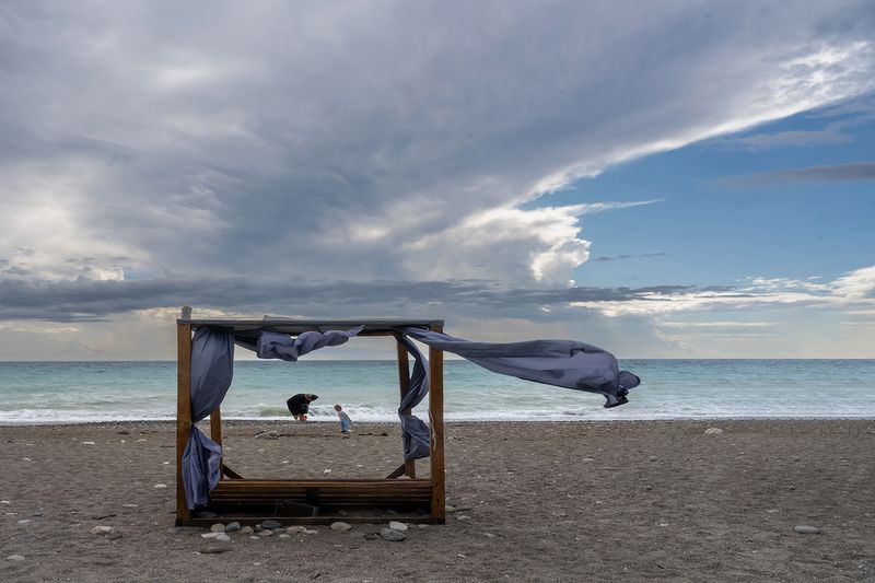 Абхазия лето море Гагры Абхазские этюдыphoto preview