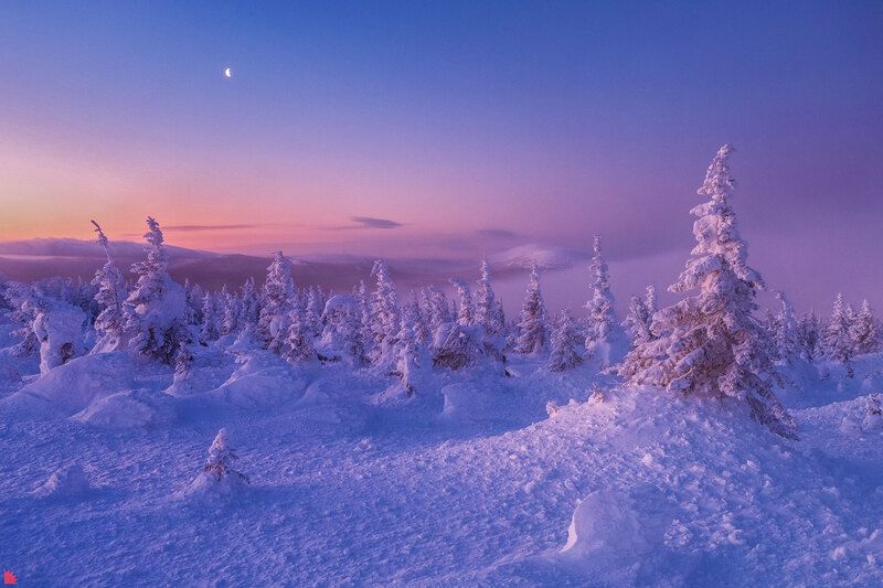 метеостанция, таганай, горы, снег История про то, как месяц хотел посмотреть на Круглицу, но она спряталась от него за шапкой облакаphoto preview