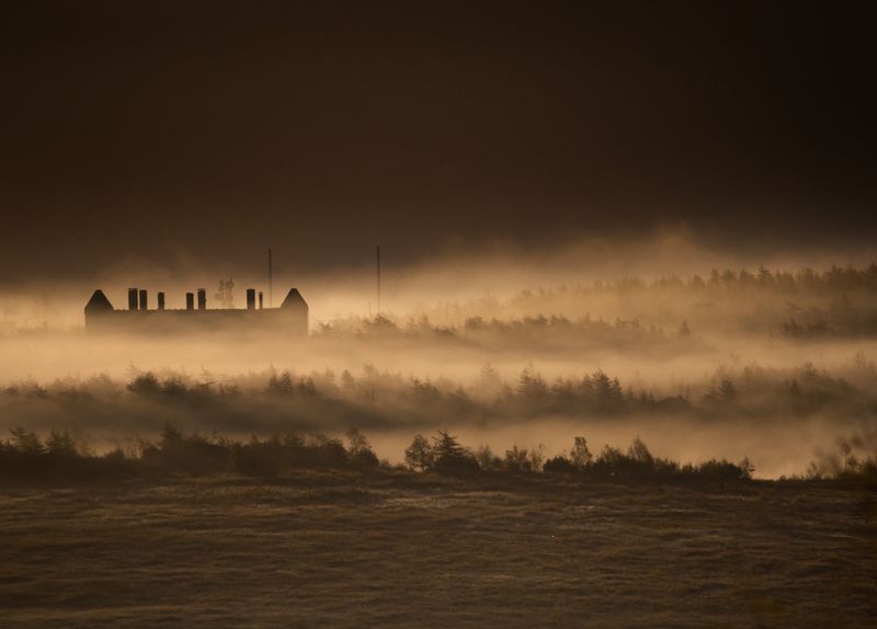 колыма, магаданская область, приирода, туман, осень, рассвет Утро на Колыме фото превью