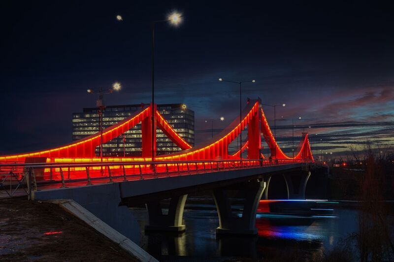 мост Мневники красный москва красный мостphoto preview